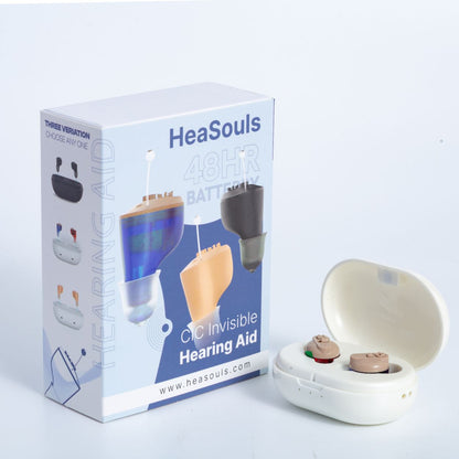 HeaSouls™ CIC Hearing Aids (1x Pair) Left & Right