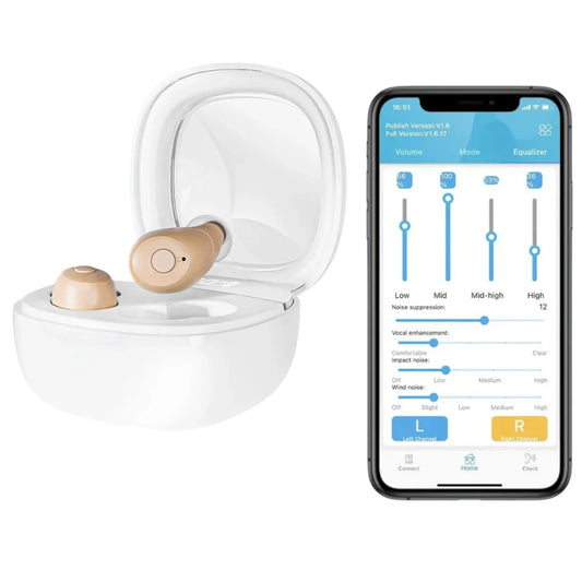 HeaSouls™ Tiny ITE Bluetooth Hearing Aids (App Controlled)